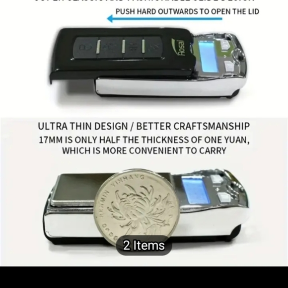 100 G key fob scales - Picture 3 of 10